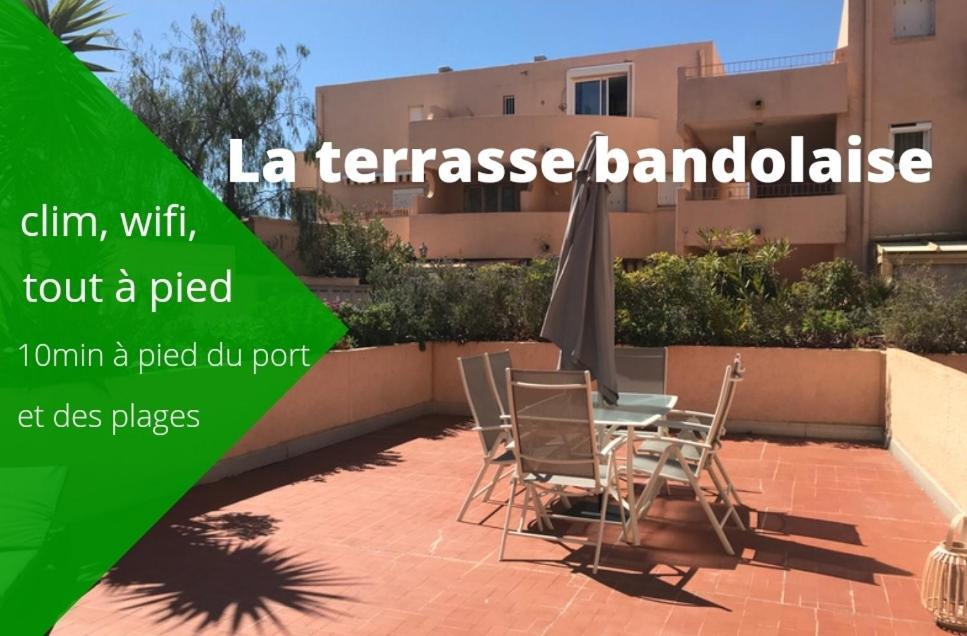 La Terrasse Bandolaise Tout A Pied, Wifi, Clim, Parking Eksteriør bilde